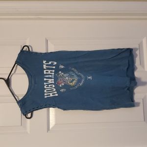 Blue Hogwarts Tank Top